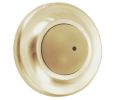 Don-Jo 1412 606 2-1/2" Convex Cast Wall Stop - Satin Brass Finish