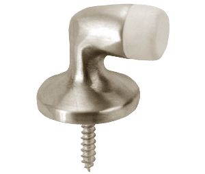 Don-Jo 1430 619 1-5/16" Floor Stop Wood Mounting Satin Nickel Finish