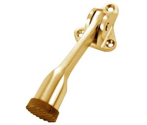 Don-Jo 1455 BZ 4" Kick Down Door Holder - Bronze Finish