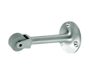 Don-Jo 1486 626 4-1/2" Roller Bumper Satin Chrome Finish