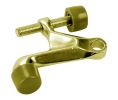 Don-Jo 1505 605 Cast Hinge Pin Door Stop - Bright Brass Finish
