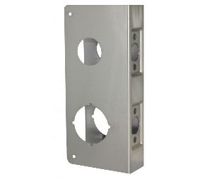 Don-Jo 154-10B-CW Wrap Around Plate, 22 Ga. Steel, 4 in. x 9 in., Oil Rubbed Bronze