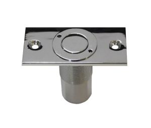 Don-Jo 1570 625 2-7/8" x 2-1/4" Dust Proof Strike - Bright Chrome Finish