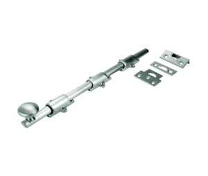Don-Jo 1630 626 4-1/2" Dutch Door Bolt - Satin Chrome Finish