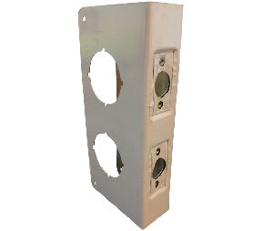 Don-Jo 261 S CW 630 Satin Stainless Steel Wrap-Around Plate