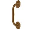 Don-Jo 36 613 Oil Rubbed Bronze 5.5' CTC Cast Door Pull