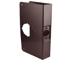 Don-Jo 4-10B-CW Wrap Around Plate, 22 Ga. Steel, 4-1/4 in. x 9 in., Oil Rubbed Bronze