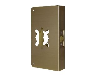 Don-Jo CW42 AB 9" Classic Wrap Around for Heavy Duty Grade 1 & 2 Key in Lever, 2 3/4" Backset Antique Brass