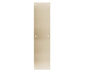 Don-Jo 69312 620 3" x 12" Push Plate Antique Nickel Finish
