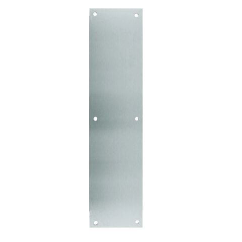 Don-Jo 71 629 Polished Stainless Steel Push Plate