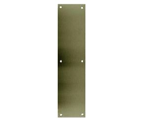 Don-Jo 72616 609 6" x 16" Push Plate Antique Brass Finish