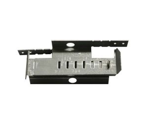 Don-Jo 834-ADJ Adjustable Steel Combo Anchor for Metal or Wood Stud from 5-3/4" to 8-3/4" - Raw Steel Finish