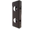 Don-Jo 943-CW 10B Oil Rubbed Bronze Wrap-Around Plate 4-1/4" x 9", 2-3/4" Backset