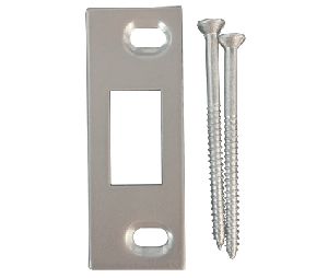 Don-Jo A-2-SDS SL Silver Coated Adjustable Security Strike