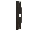 Don-Jo AL211 DU 3-1/2" x 12" Latch Protector for Outswing Aluminum Entrance Doors Dark Bronze Finish