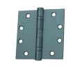 Don-Jo BB74545 600 4-1/2" x 4-1/2" Full Mortise Ball Bearing Square Corner Hinge - Prime Coat Finish