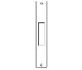 Don-Jo DBS386 CP 1-1/4" x 8" Conversion Plate with 86 Cut Out for Pair of Doors Chrome Plated Finish