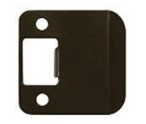 Don-Jo 9102-605-RC 2" Extended Lip Round Corner Full Lip 2-1/4" Strike - Bright Brass Finish