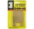 Don-Jo 9103 620 3" Extended Lip, Square Corner Full Lip 2-1/4" Strike - Antique Nickel Finish