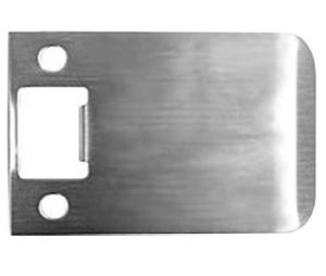 Don-Jo 9103-630-RC 3" Extended Lip Round Corner Full Lip 2-1/4" Strike - Satin Stainless Steel Finish