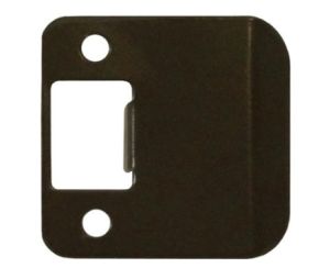 Don-Jo 9175 DU 1-3/4" Extended Lip Square Corner Full Lip 2-1/4" Strike - Duro Coated Finish