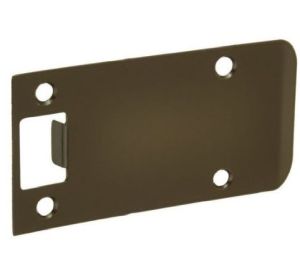 Don-Jo EL-104 DU 2-1/4" Full Lip Strike with 4" Extended Lip - Duro Coated Finish