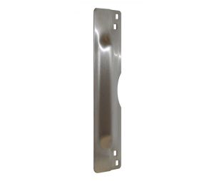 Don-Jo LP-111 630 3" x 11" Latch Protector for Outswing Doors - Satin Stainless Steel Finish
