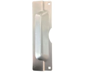 Don-Jo LP-211 SL 3" x 11" Latch Protector for Outswing Doors - Silver Plated Finish