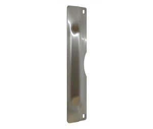 Don-Jo PLP-111 630 3" x 11" Pin Latch Protector for Outswing Doors for Rose - Satin Stainless Steel Finish