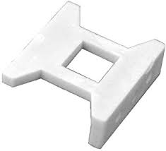 Don-Jo RG-50 Replacement Guide for Flush Bolt - White Finish