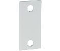 Don-Jo EF-160-CP Latch Filler Plate, 2-1/4 in. x 1 in., Bright Chrome