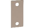 Don-Jo EF160 DU 1" x 2-1/4" 160 Cut Out Filler Plate Dark Bronze Finish
