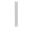 Don-Jo EF-86-CP Mortise Edge Filler Plate, 8 in. x 1-1/4 in. x 3/16 in., Bright Chrome