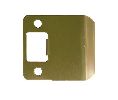 Don-Jo EL-102-605-RC Extended Lip Full Lip Strike, Radius Corner, 2-1/4 in. x 2 in. 18 Ga. Steel, Bright Brass