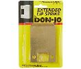 Don-Jo EL-103 622 Flat Black Extended Lip Strike