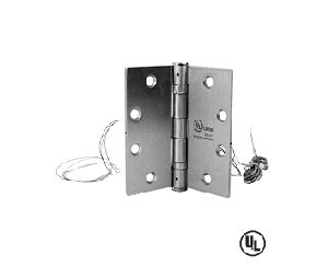 Don-Jo E2W 632 2 Wire Electric Hinge Bright Brass Finish