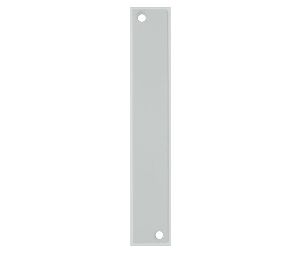 Don-Jo EPT 1 SL 1-1/4" x 9" Filler Plate for Electric Power Transfer Silver Powder Coated