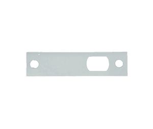 Don-Jo FBR-A Flush Bolt Conversion Plate, 3-7/8 in. x 1 in., Prime Coat