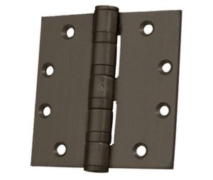 Don-Jo HWBB74545 640 4-1/2" x 4-1/2" Full Mortise Ball Bearing Hinge - Oil Rubbed Bronze Finish