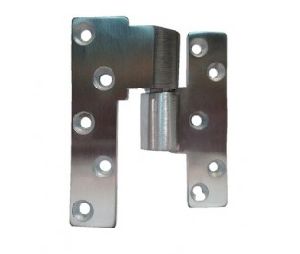 Don-Jo IP34LHR 606 Left Hand Reverse 4-1/4" x 5" Intermediate Pivot Satin Brass Finish