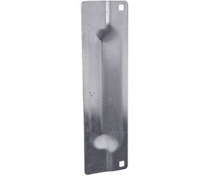 Don-Jo MLP111 630 3" x 11" Latch Protector for Outswing Doors Satin Stainless Steel Finish