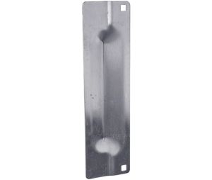 Don-Jo MLP-111-EBF 630 3" x 11" Latch Protector for Outswing Doors with EBF Fasteners - Satin Stainless Steel Finish