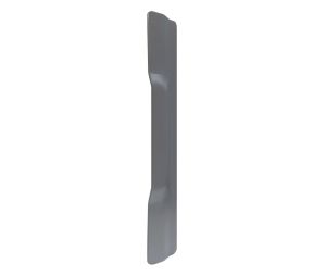 Don-Jo NLP-210 DU 1-1/2" x 10" Latch Protector for Narrow Commercial Outswing Doors - Duro Coated Finish