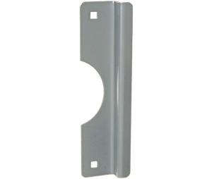 Don-Jo OSLP-110 630 2-5/8" x 10" Short Latch Protector for Outswing Doors - Satin Stainless Steel Finish
