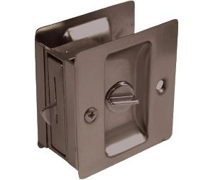 Don-Jo PDL-101 613 Oil Rubbed Bronze Pocket Door Lock