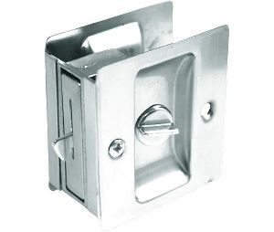 Don-Jo PDL-101 625 Polished Chrome Pocket Door Lock  