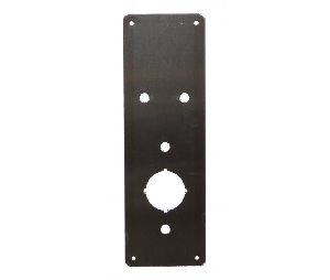 Don-Jo RPE200014 605 5" x 14" Remodeler Plate Bright Brass Finish