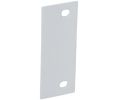 Don-Jo SHF-45 CP 4-1/2" x 1-1/2" Hinge Cut Out Filler Plate - Chrome Plated Finish