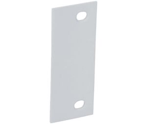 Don-Jo SHF-50 CP 5" x 1-1/2" Hinge Cut Out Filler Plate - Chrome Plated Finish
