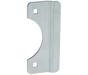 Don-Jo SLP-206 CP 2-5/8" x 6" Short Latch Protector for Outswing Doors - Chrome Plated Finish